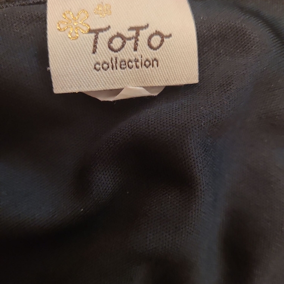 Toto Collection Red and Black Lace Dress Size 2XL - Picture 3 of 4